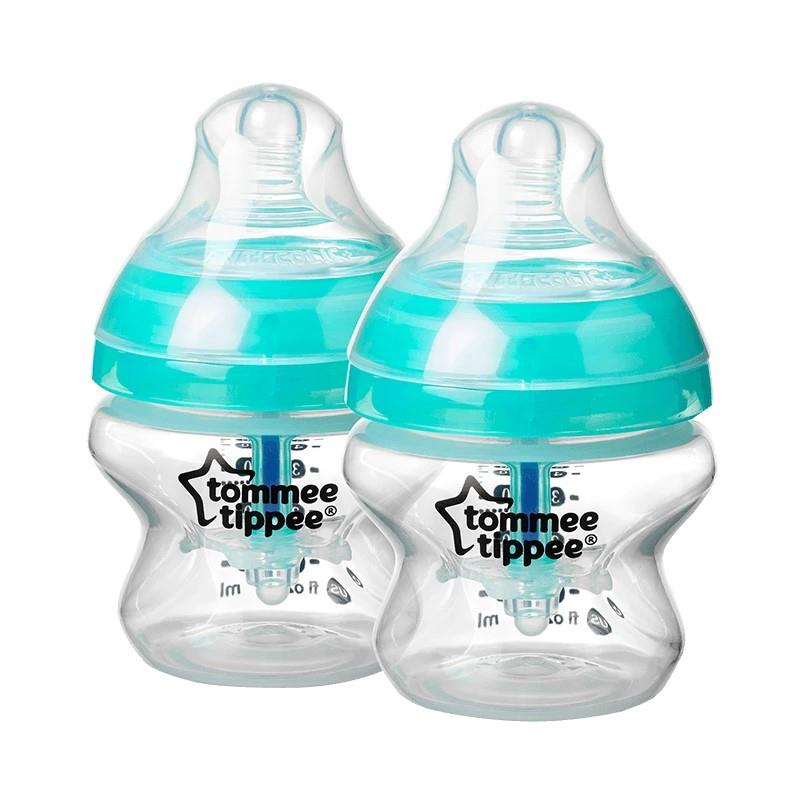 Tommee Tippee Anti-Colic Baby Bottles, Slow Flow Teat and Unique Anti 422602